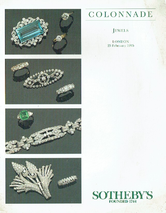 Sothebys February 1995 Jewels
