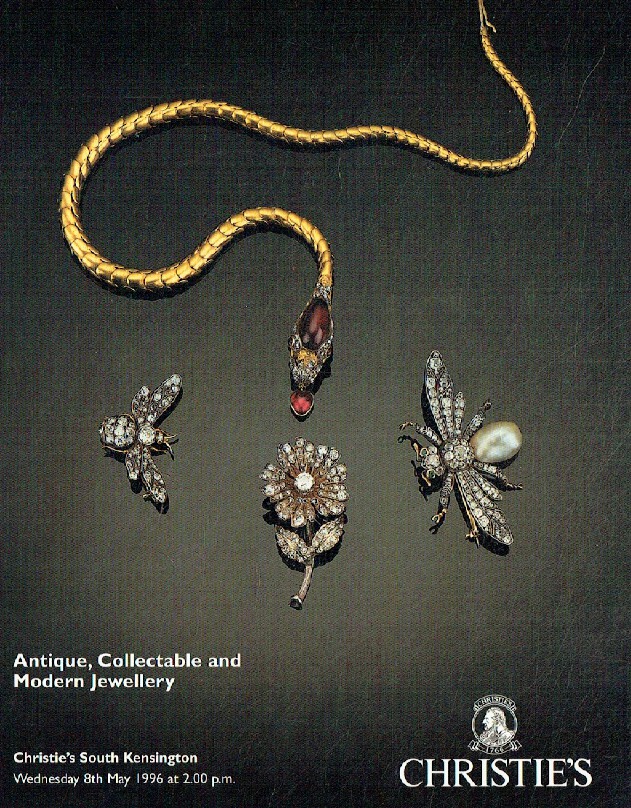 Christies May 1996 Antique, Collectable & Modern Jewellery