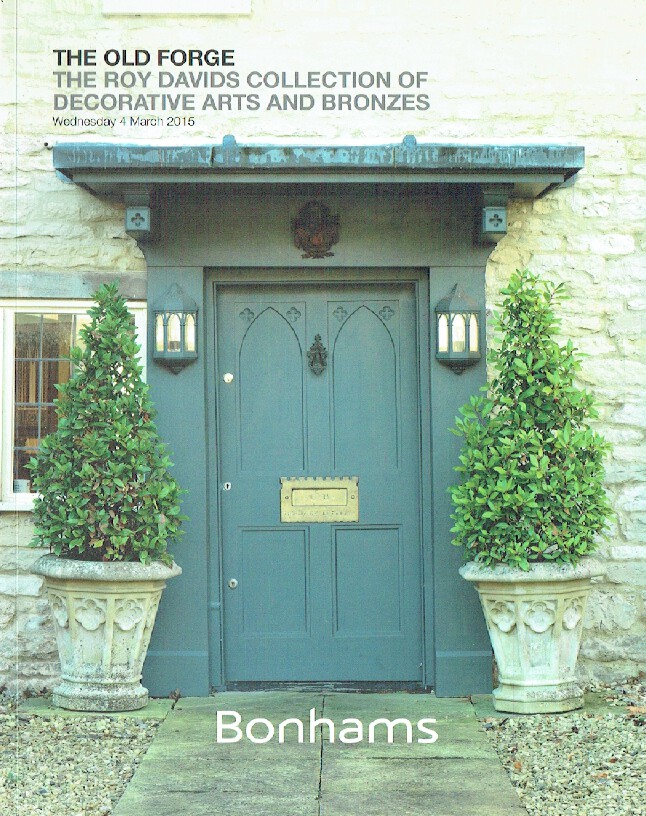 Bonhams March 2015 Roy Davids Collection of Decorative Arts & Bronzes - Click Image to Close