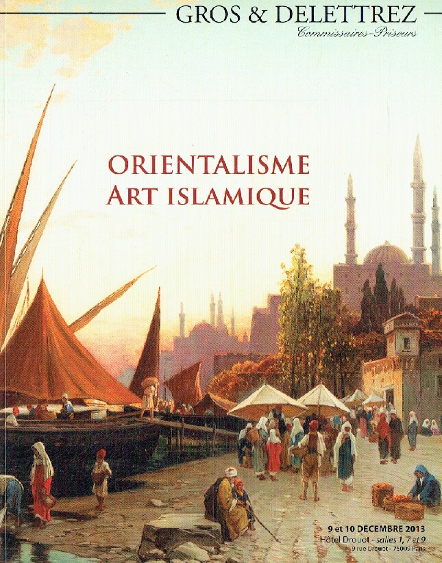 Gros & Delettrez December 2013 Orientalist & Islamic Art - Click Image to Close