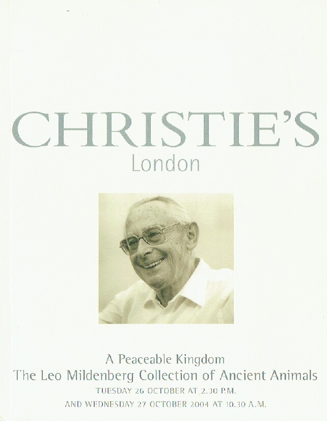 Christies October 2004 Leo Mildenberg Collection of Ancient Animals - Click Image to Close