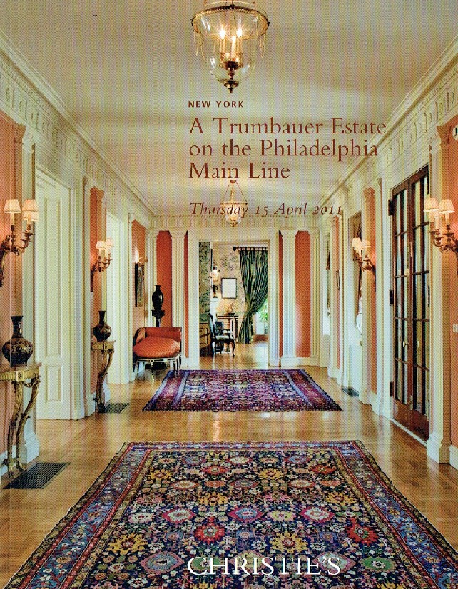 Christies April 2011 Trumbauer Estate on Philadelphia Main Line