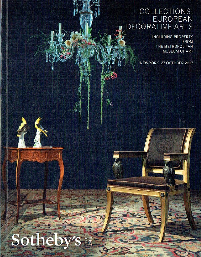 Sothebys October 2017 European Decorative Arts