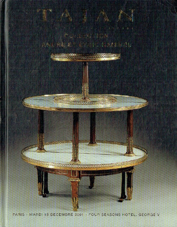 Tajan December 2001 17th, 18th & 19th C Furniture - Andre Hammel Collection