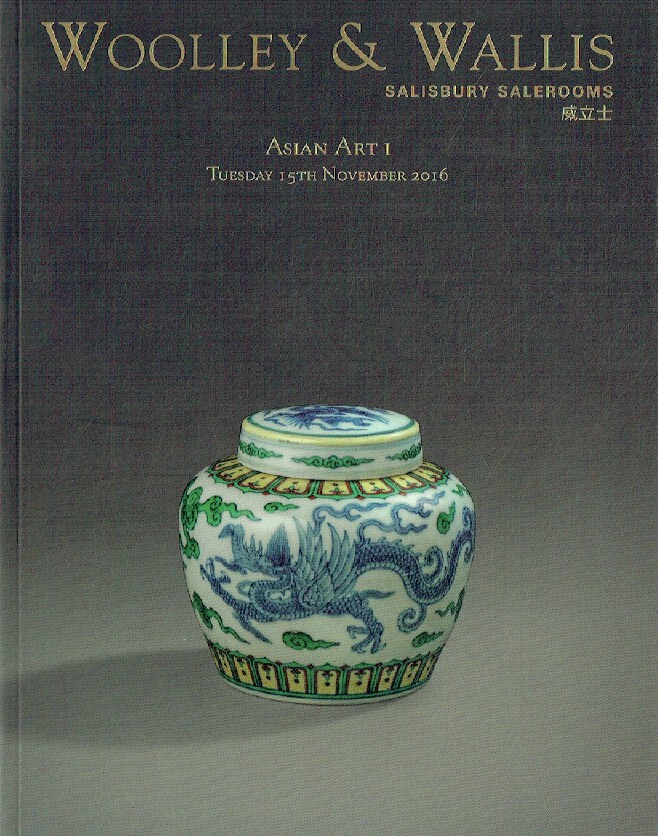 Woolley & Wallis November 2016 Asian Art - I