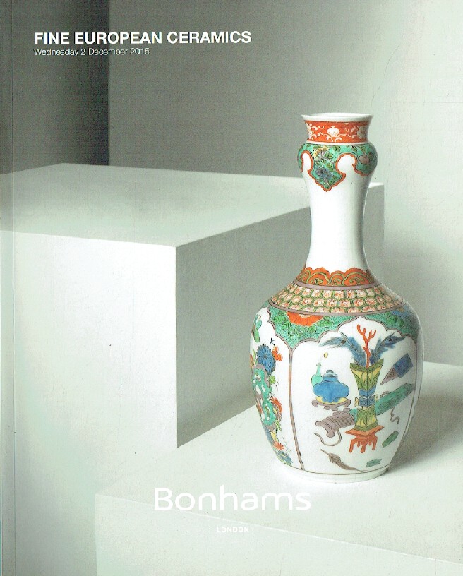 Bonhams December 2015 Fine European Ceramics