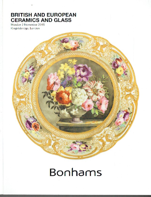 Bonhams November 2015 British & European Ceramics and Glass