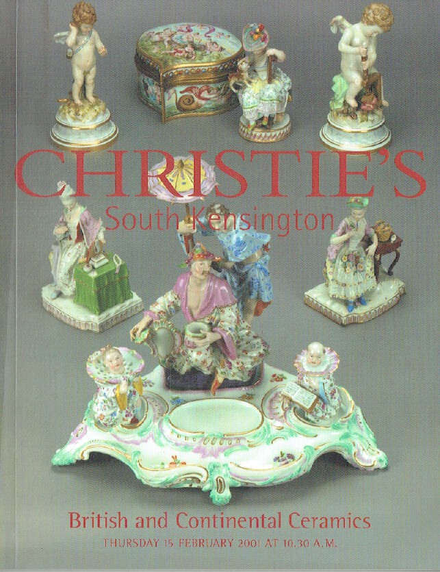 Christies February 2001 British & Continental Ceramics