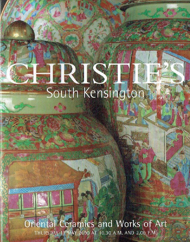 Christies May 2000 Oriental Ceramics & Works of Art (Digital Only)