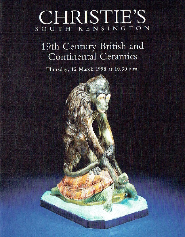 Christies March 1998 19th Century British & Continental Ceramics