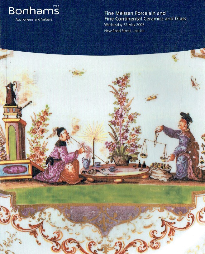Bonhams May 2002 Fine Meissen Porcelain & Fine Continental Ceramics and Glass - Click Image to Close