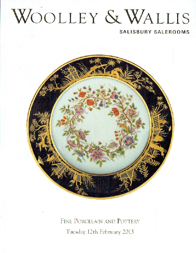 Woolley & Wallis February 2013 Fine Porcelain & Pottery