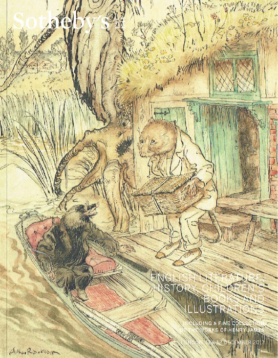 Sothebys December 2012 English Literature, History, Children's Books - Henry Jam