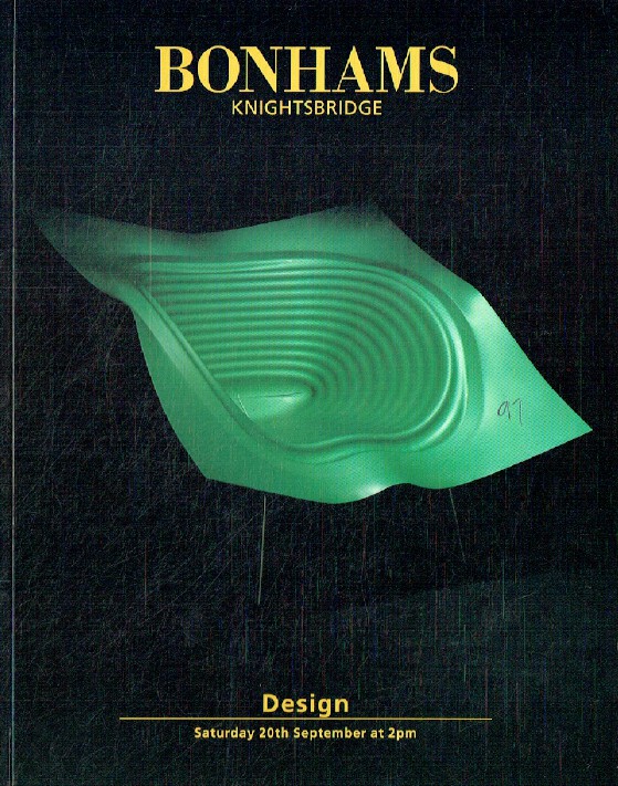 Bonhams September 1997 Design