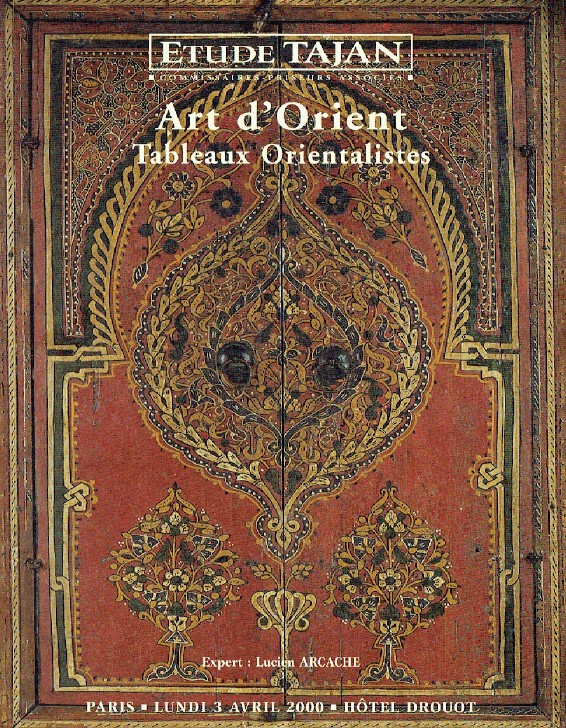 Etude Tajan November 1999 Oriental Art & Orientalist Paintings