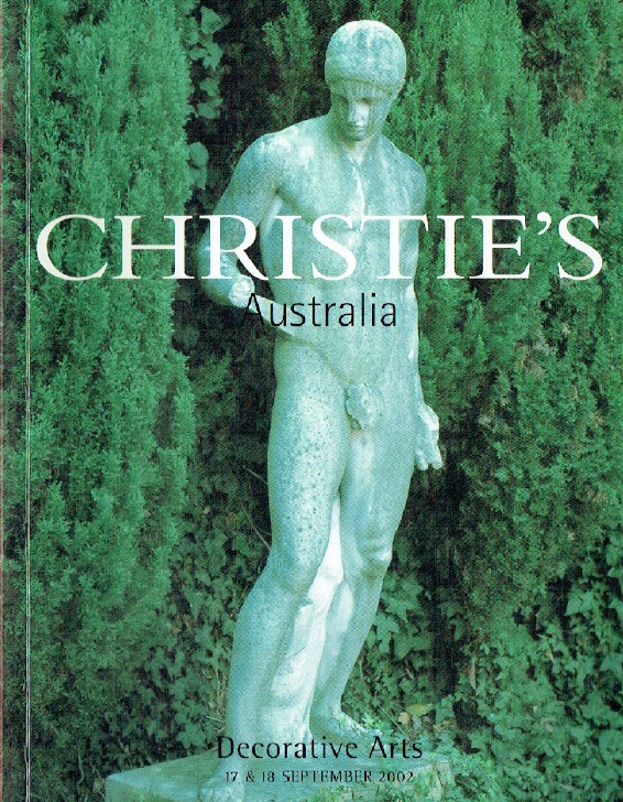 Christies September 2002 Decorative Arts
