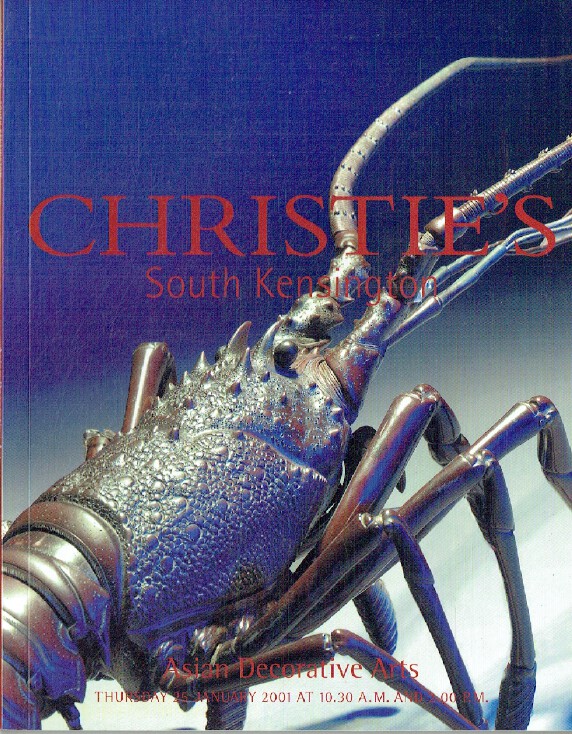 Christies January 2001 Asian Decorative Arts