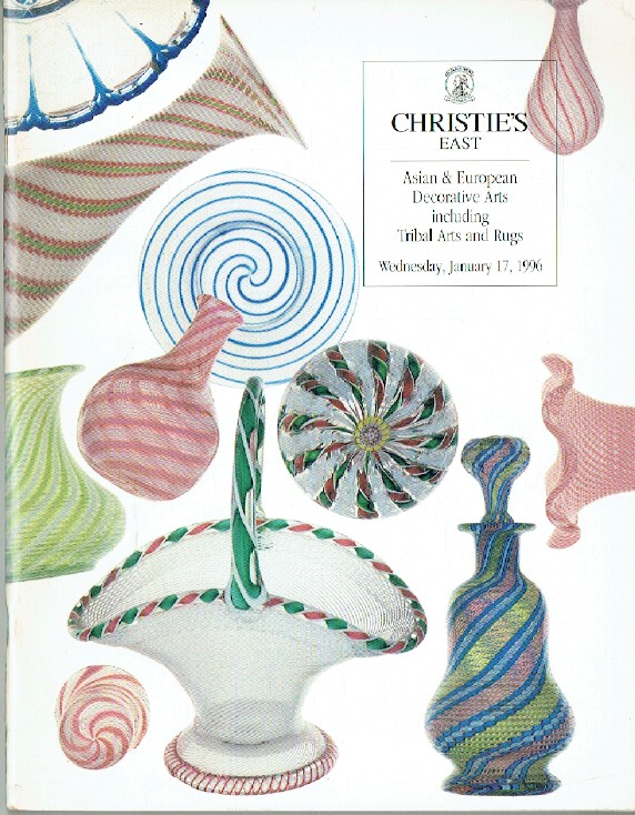 Christies January 1996 Asian & European Decorative Arts inc. Tribal Arts - Click Image to Close