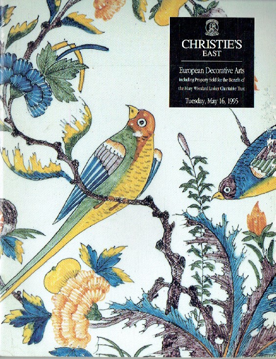 Christies May 1995 European Decorative Arts