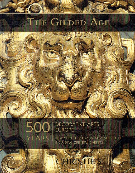 Christies November 2011 500 Years Decorative Arts Europe, Oriental Carpet
