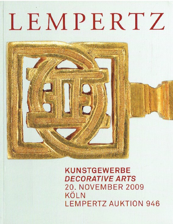 Lempertz November 2009 Decorative Arts
