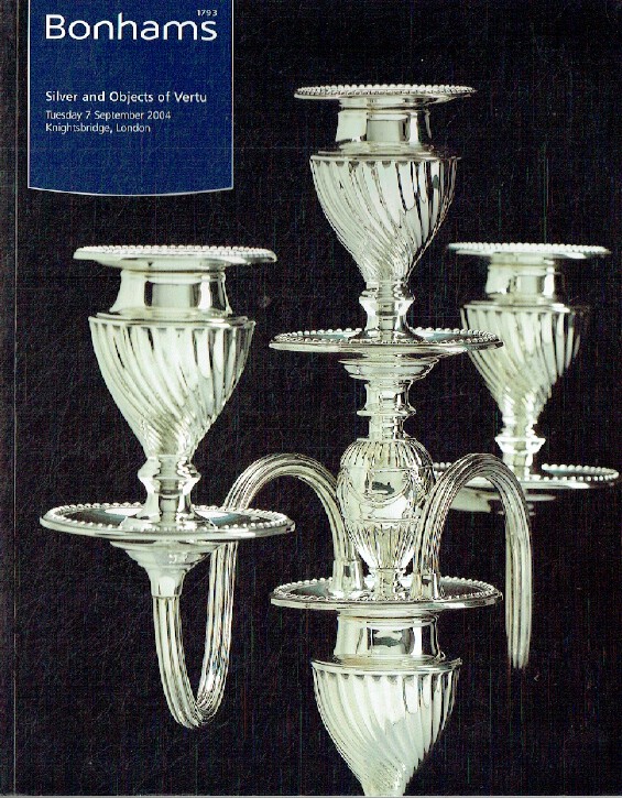 Bonhams September 2004 Silver & Objects of Vertu