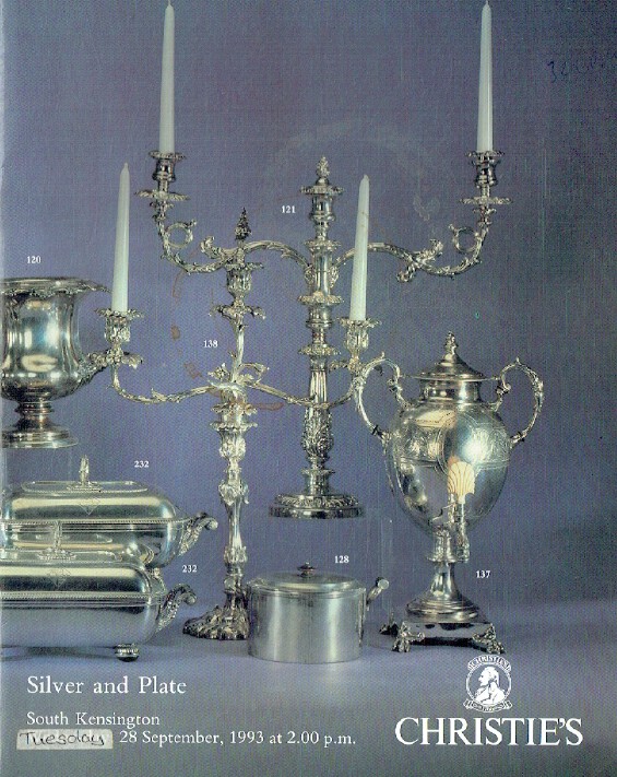 Christies September 1993 Silver & Plate