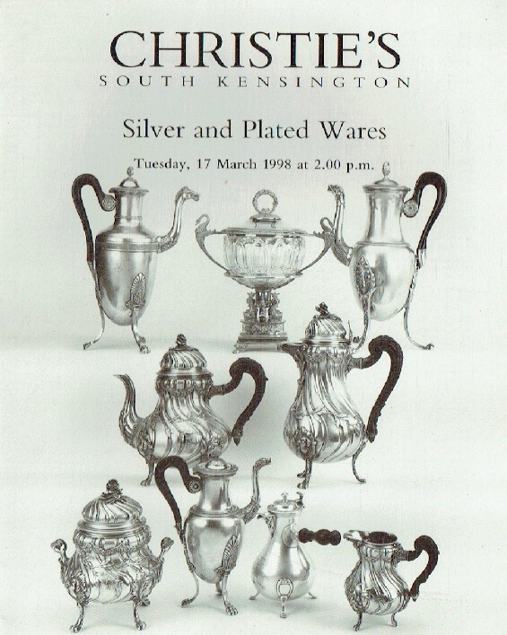 Christies March 1998 Silver & Plated Wares