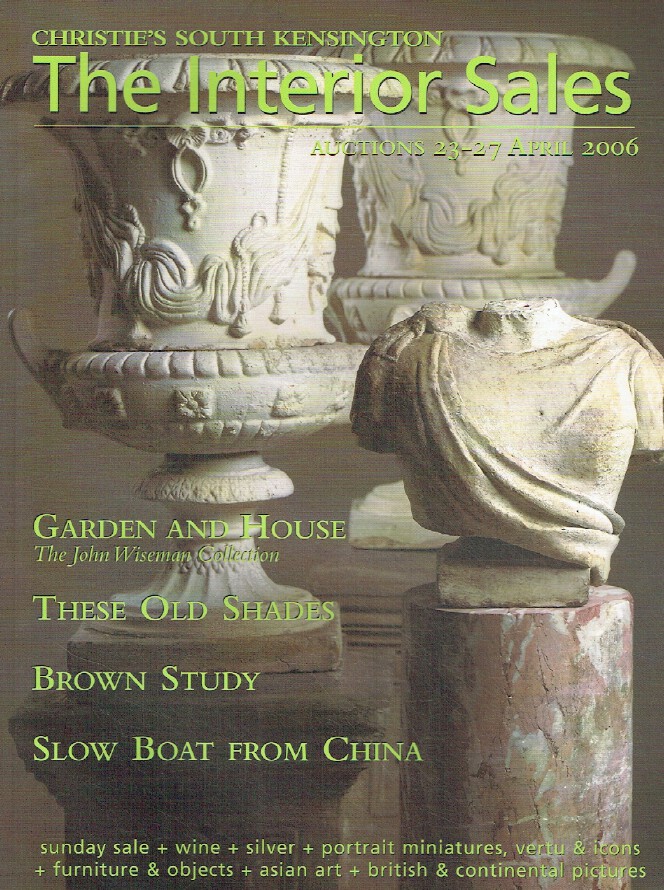 Christies April 2006 The Interior Sales
