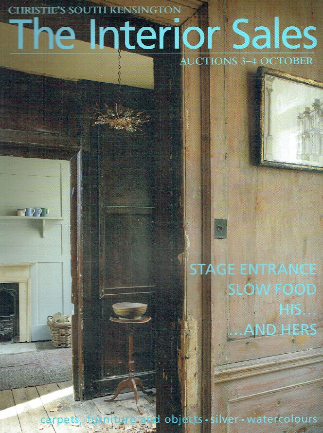 Christies October 2006 The Interior Sales