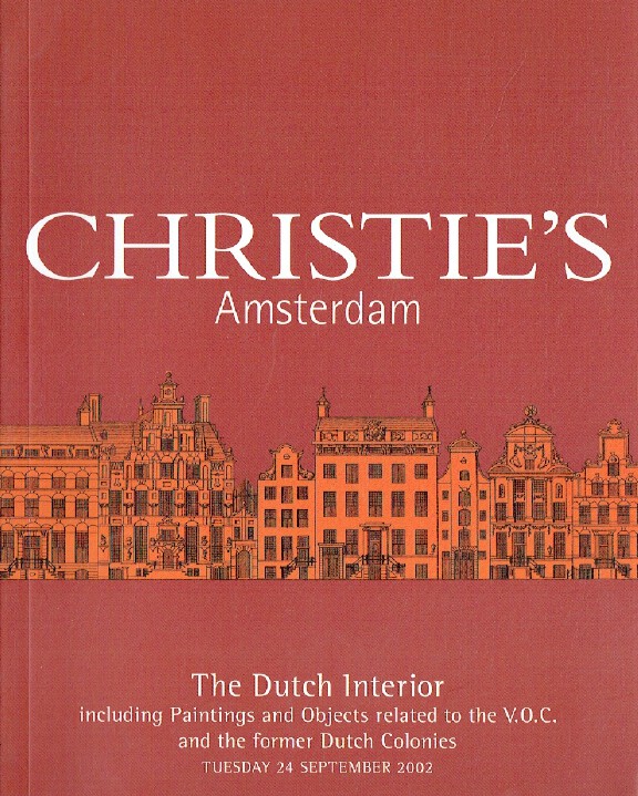 Christies September 2002 The Dutch Interiors inc. Paintings and Objects related - Click Image to Close