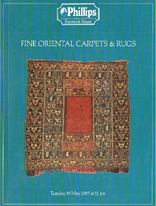 Phillips May 1987 Fine Oriental Carpets & Rugs