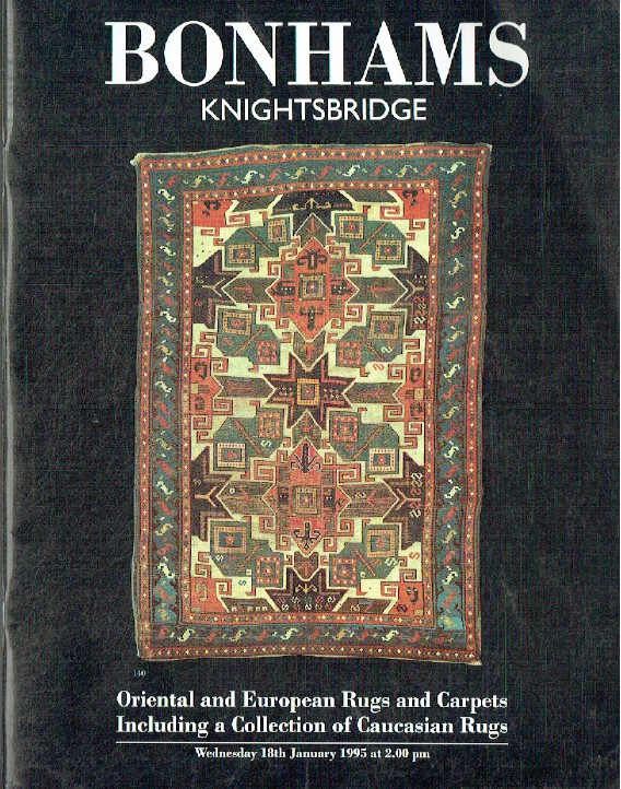 Bonhams January 1995 Oriental & European Rugs and Carpets inc. Collection of Cau