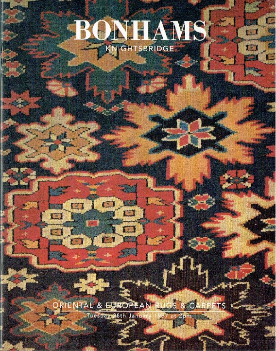 Bonhams January 1997 Oriental & European Rugs and Carpets (Digital only)