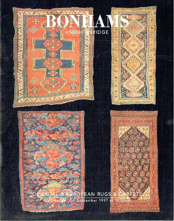 Bonhams September 1997 Oriental & European Rugs & Carpets