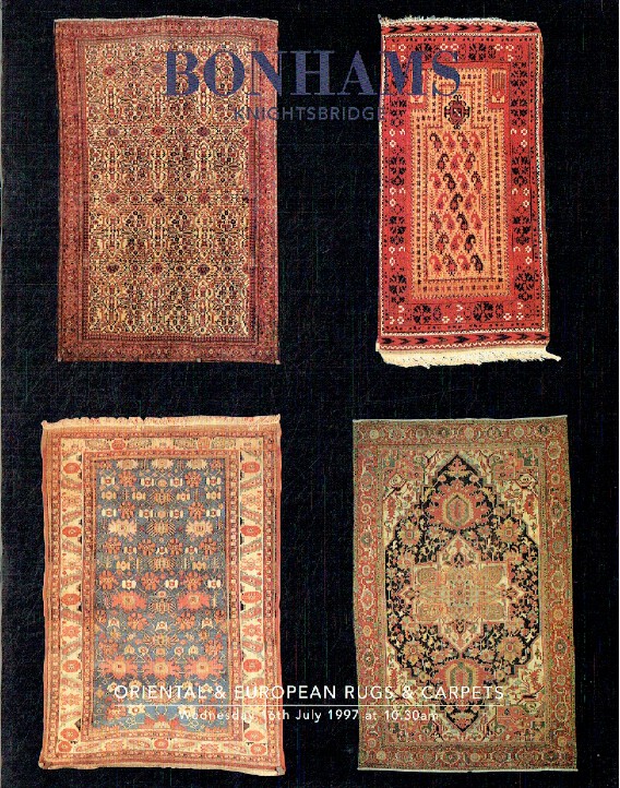 Bonhams July 1997 Oriental & European Rugs & Carpets