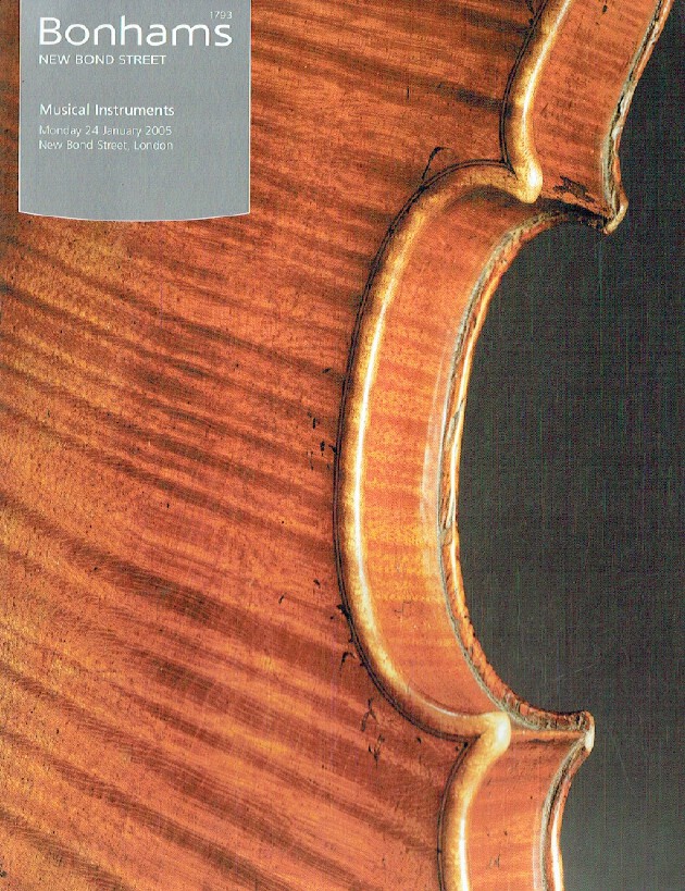 Bonhams January 2005 Musical Instruments - Click Image to Close