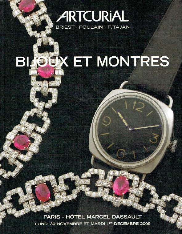 Artcurial November, December 2009 Jewellery & Watches