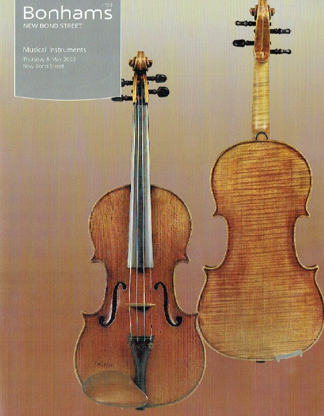 Bonhams May 2003 Musical Instruments