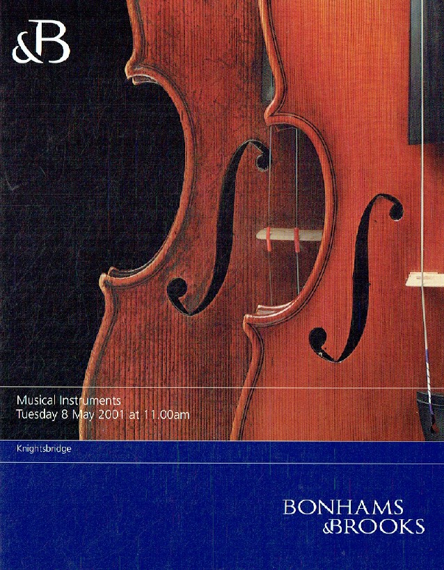 Bonhams & Brooks May 2001 Musical Instruments