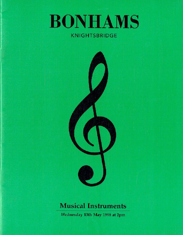 Bonhams May 1998 Musical Instruments