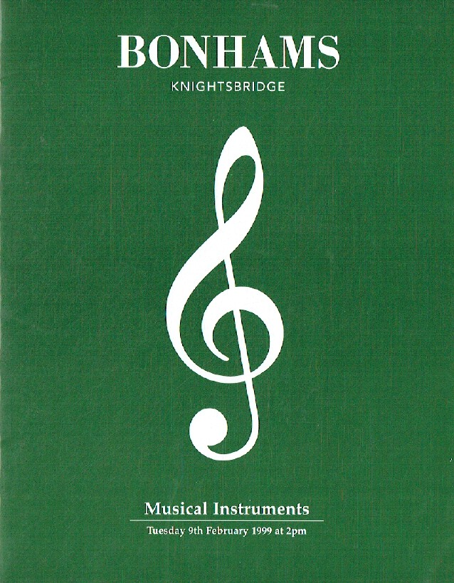 Bonhams February 1999 Musical Instruments - Click Image to Close