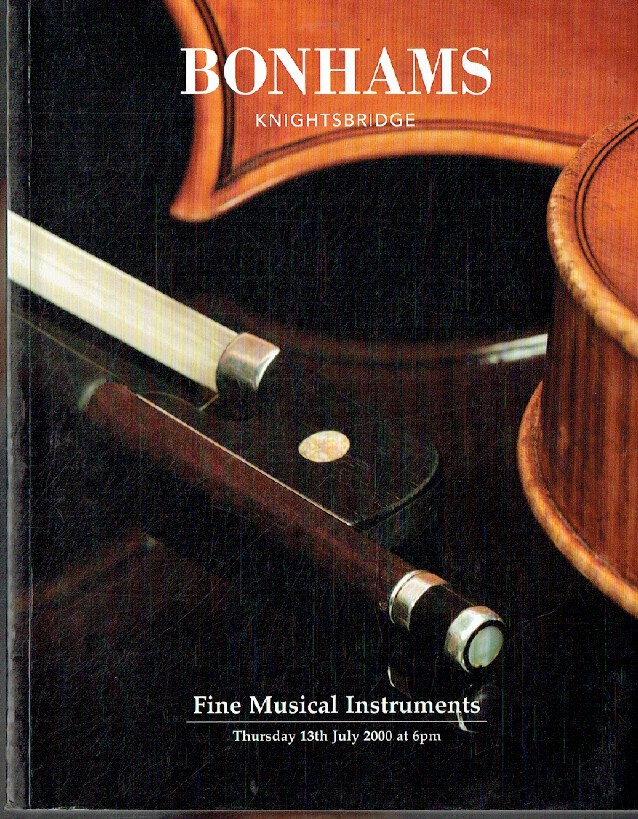 Bonhams July 2000 Fine Musical Instruments - Click Image to Close