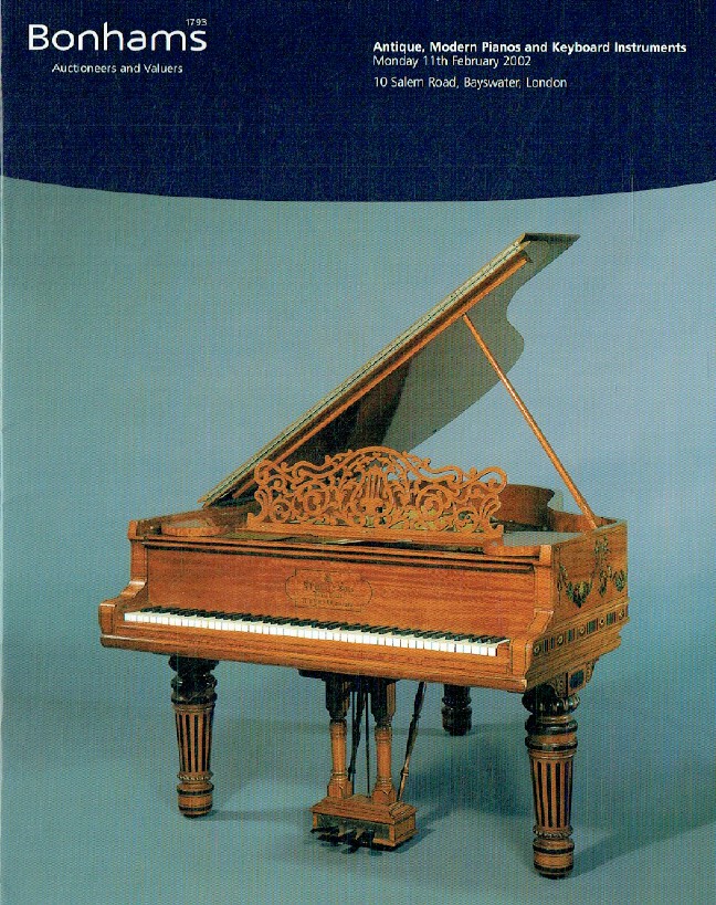 Bonhams February 2002 Antique, Modern Pianos & Keyboard Instruments