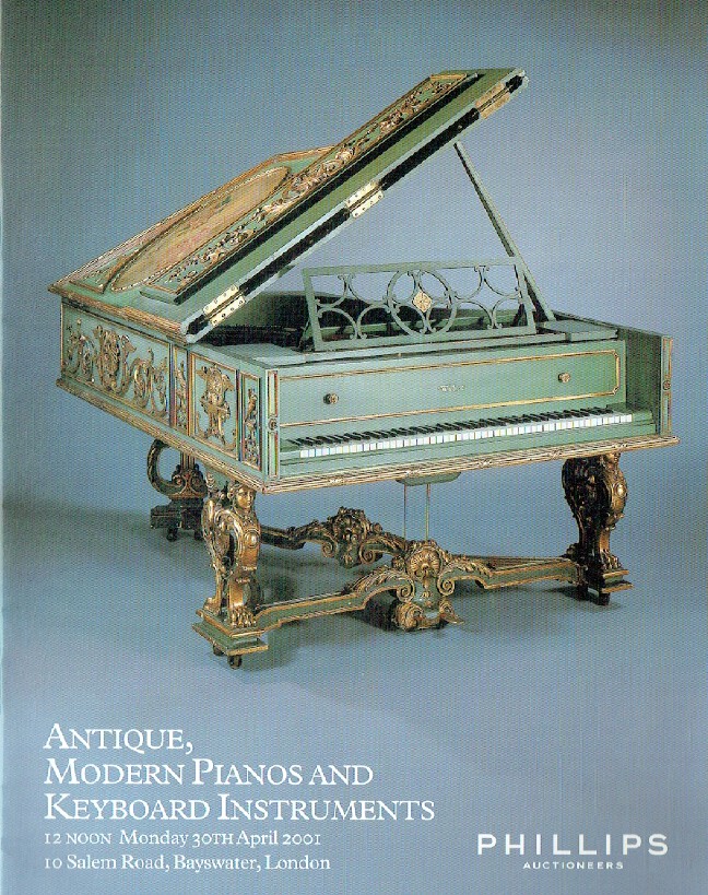 Phillips 30th April 2001 Antique, Modern Pianos & Keyboard Instruments