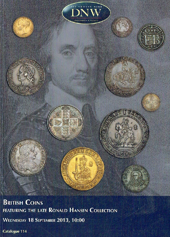 DNW September 2013 British Coins featuring Late Ronald Hansen Collection