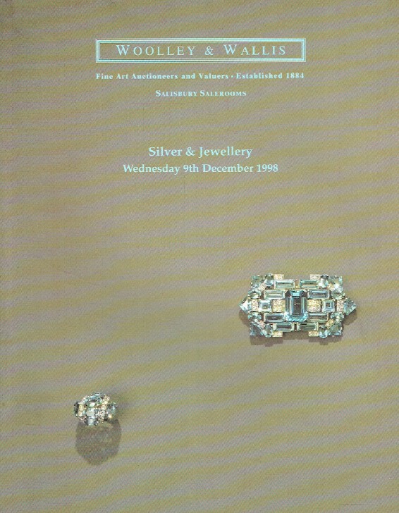 Woolley & Wallis December 1998 Silver & Jewellery