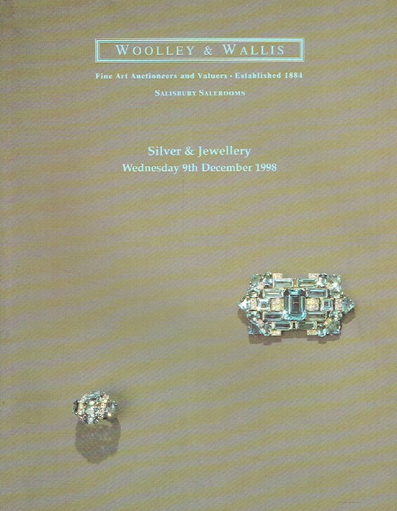 Woolley & Wallis December 1998 Silver & Jewellery - Click Image to Close