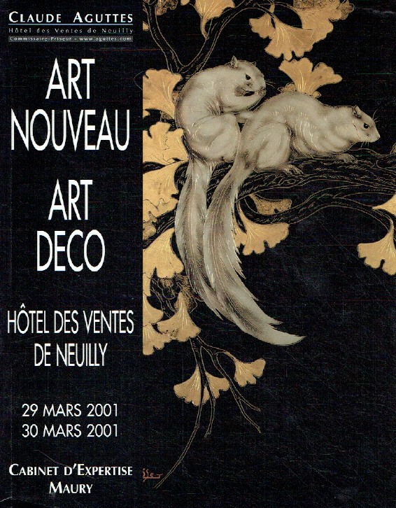 Aguttes March 2001 Art Nouveau Art Deco