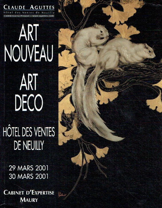 Aguttes March 2001 Art Nouveau Art Deco - Click Image to Close